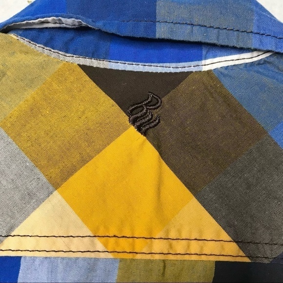 Rocawear Classic Long Sleeve Button Down Buffalo Plaid Dress Shirt Toddler 3T - Picture 11 of 12